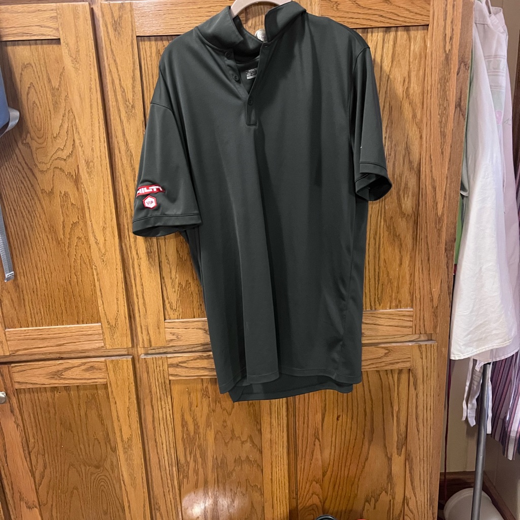 Nike Golf Black Short Sleeve Polo
